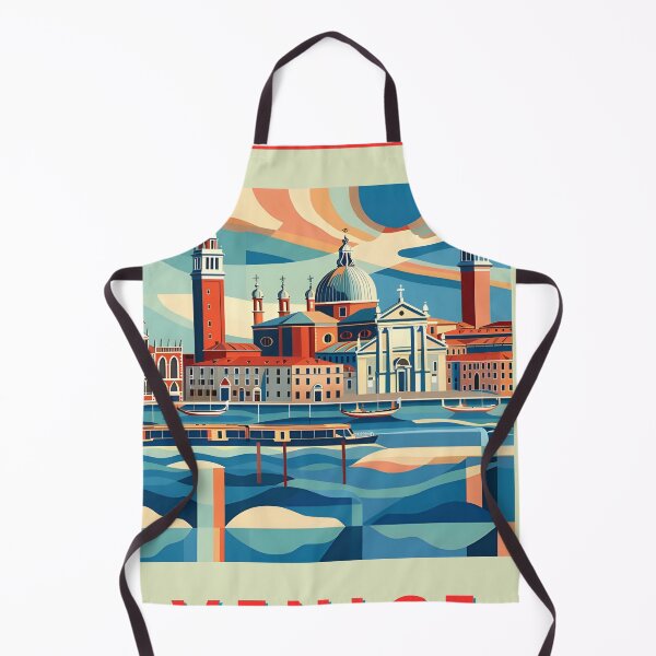 Item preview, Retro Venice Cityscape designed and sold by CosyNess.