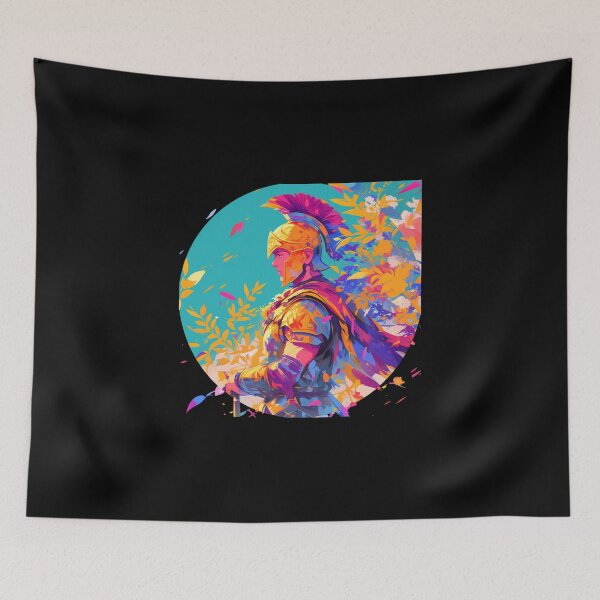 Item preview, Ancient greek warrior spartan designed and sold by SMARTKIT  DESIGNAGENCY.
