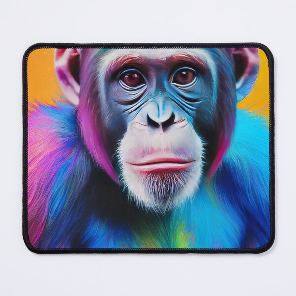 Item preview, Young colourful Chimp designed and sold by mariapor97.