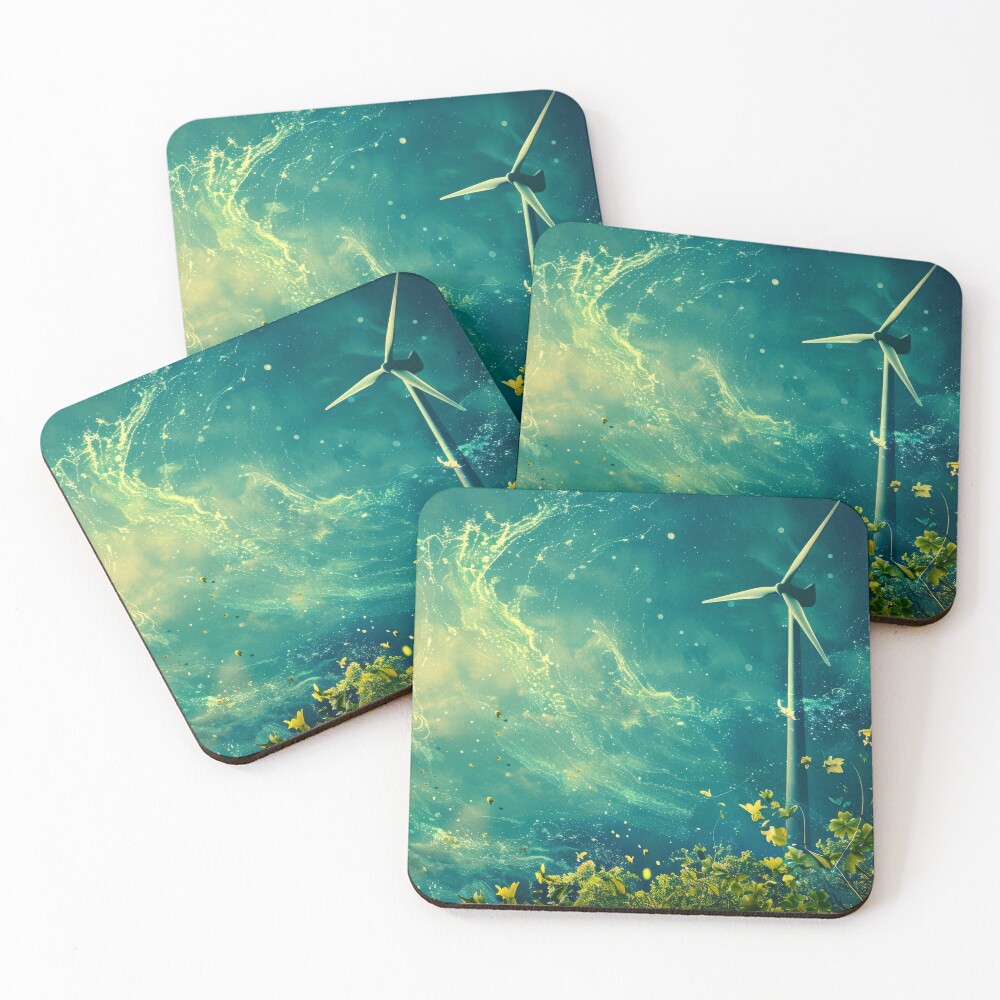 Item preview, Coasters (Set of 4) designed and sold by Visual-Elixir.