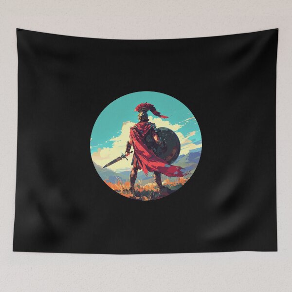 Item preview, Ancient greek warrior spartan designed and sold by SMARTKIT  DESIGNAGENCY.