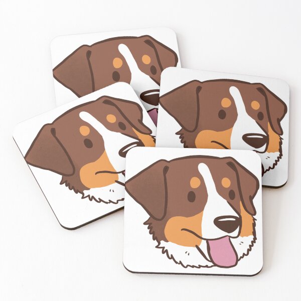 Item preview, Appenzeller sennenhund dog face designed and sold by Yaragold.
