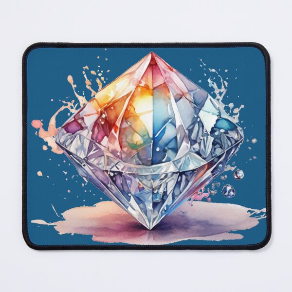 Item preview, a sparkling colorful crystal blue background designed and sold by Rose Design & Photos.