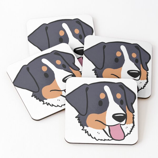 Item preview, Appenzeller sennenhund dog face designed and sold by Yaragold.
