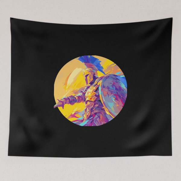 Item preview, Ancient greek warrior spartan designed and sold by SMARTKIT  DESIGNAGENCY.