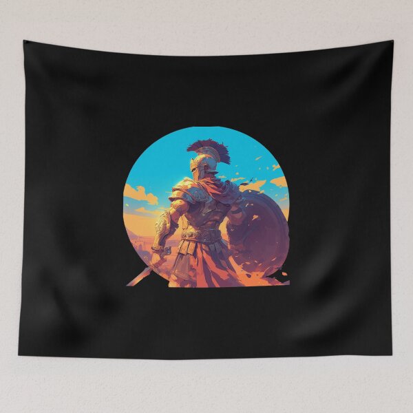 Item preview, Ancient greek warrior spartan designed and sold by SMARTKIT  DESIGNAGENCY.