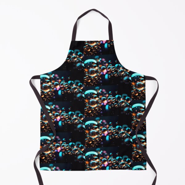 Item preview, Bubbles on black with reds ,blues designed and sold by FocusedArt.
