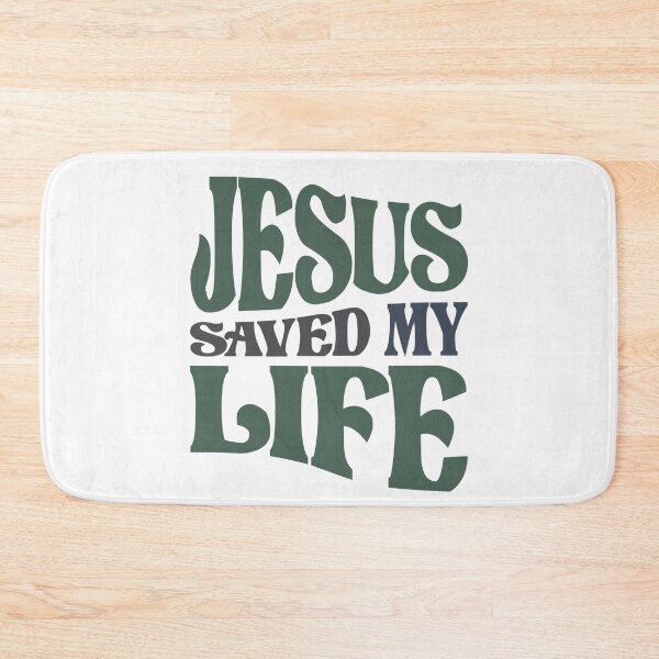 Item preview, Jesus Saved My Life Christian Quote designed and sold by cidolopez.