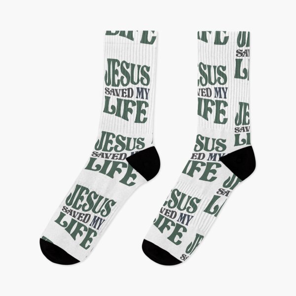 Item preview, Jesus Saved My Life Christian Quote designed and sold by cidolopez.