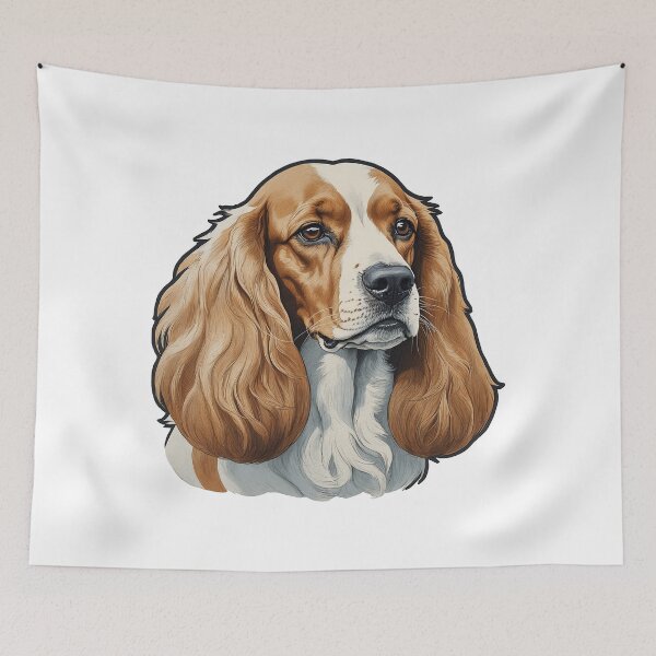 Item preview, Portrait of a Cocker Spaniel designed and sold by CreativPurpose.