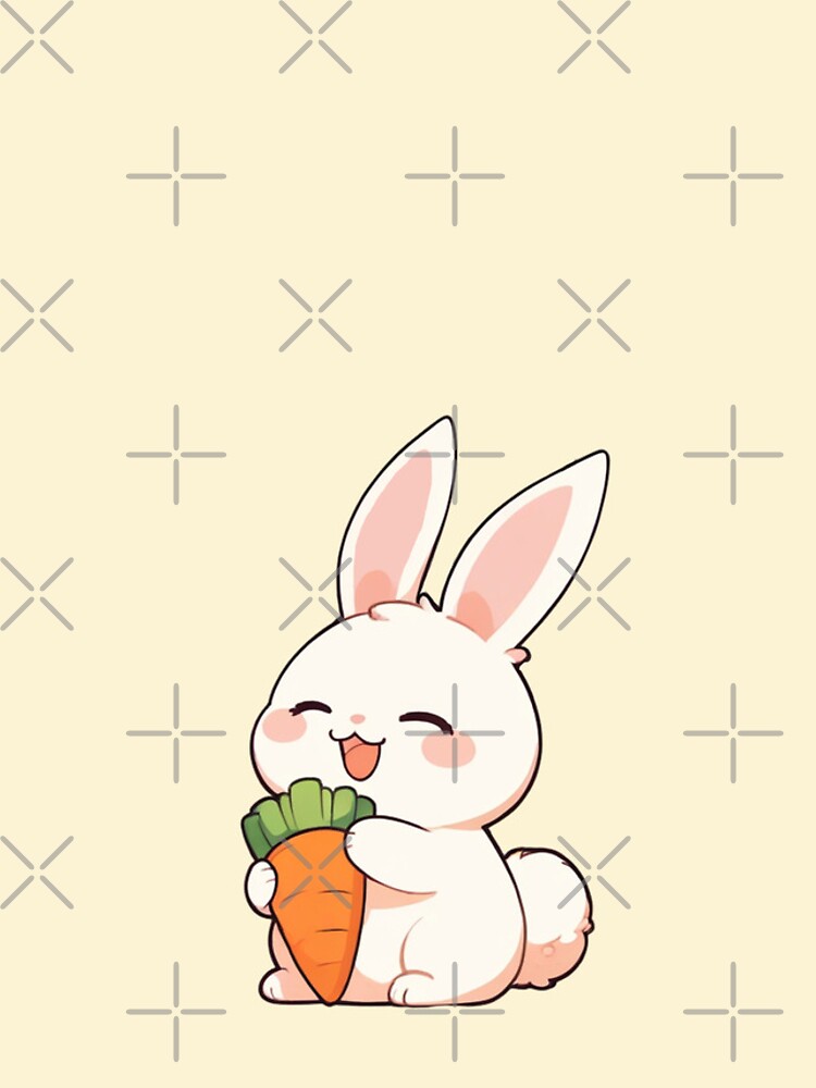 Thumbnail 5 of 5, iPhone Case, Little Rabbit with Carrot designed and sold by CSidea.