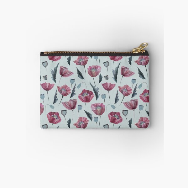 Artikelvorschau, Romantisches Aquarellmuster, scharlachrote Mohnblumen auf hellem Hintergrund. entworfen und verkauft von UVI-CA.