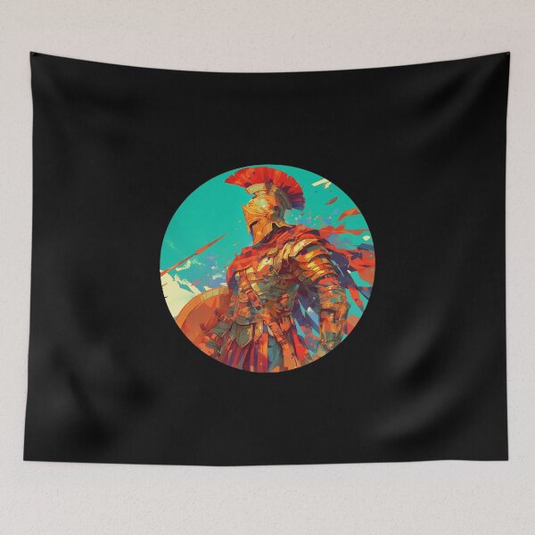 Item preview, Ancient greek warrior spartan designed and sold by SMARTKIT  DESIGNAGENCY.