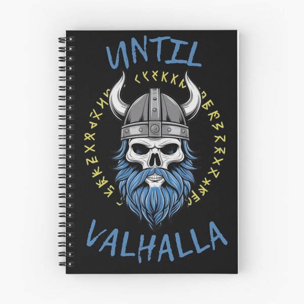 Item preview, Until Valhalla Skull designed and sold by JuniperusArt.