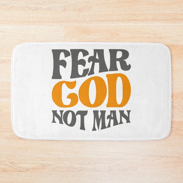 Item preview, Fear God Not Man Christian Quote designed and sold by cidolopez.