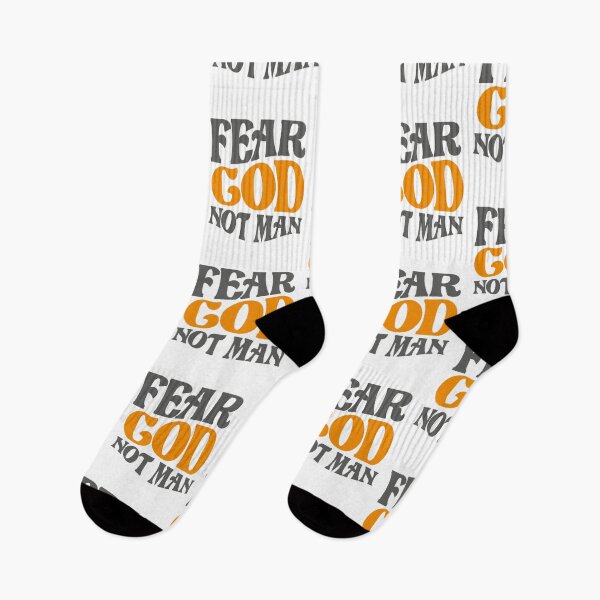 Item preview, Fear God Not Man Christian Quote designed and sold by cidolopez.