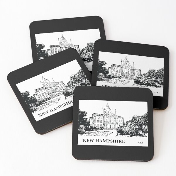 Item preview, New Hampshire State USA designed and sold by Lakeric Cityscapes.
