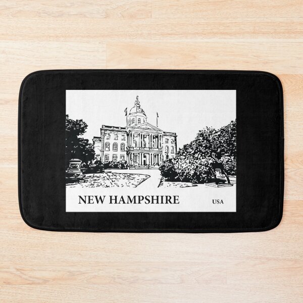 Item preview, New Hampshire State USA designed and sold by Lakeric Cityscapes.