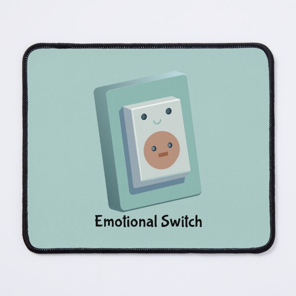 Item preview, Emotional Switch - Playful Pun Design designed and sold by PunnyHouse.