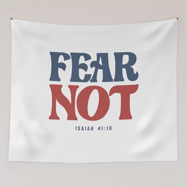 Item preview, Fear Not Isaiah 41:10 Bible Verse Christian designed and sold by cidolopez.