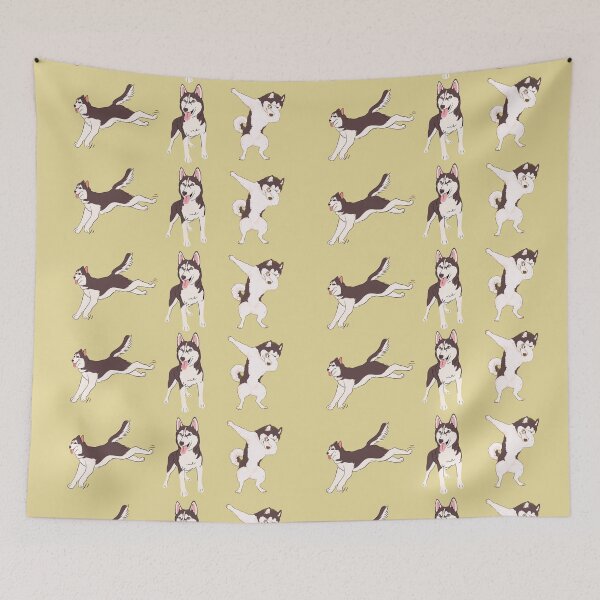 Item preview, Funny Siberian Husky Pattern designed and sold by MomentumCloset.