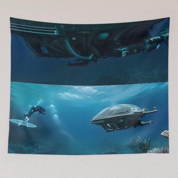 Item preview, USO: In A Very Strange Sea designed and sold by Hall-O-Gram.