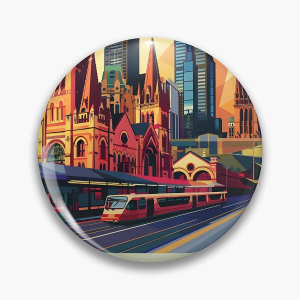 Item preview, Melbourne Retro 2 designed and sold by CosyNess.