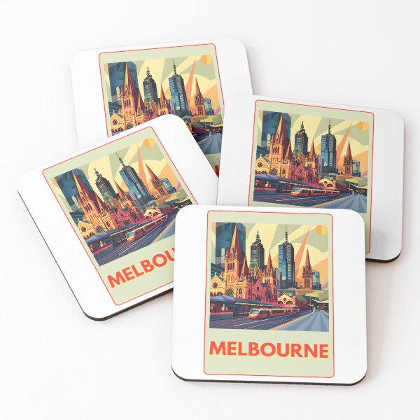 Item preview, Melbourne Retro 2 designed and sold by CosyNess.