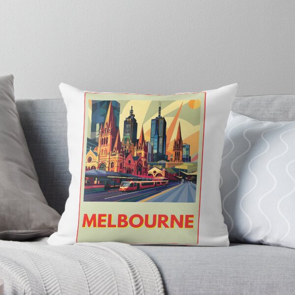 Aperçu de l'œuvre Melbourne Rétro 2 créée et vendue par CosyNess.