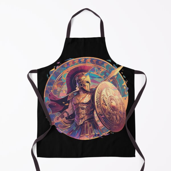 Item preview, Ancient greek warrior spartan designed and sold by SMARTKIT DESIGNAGENCY.