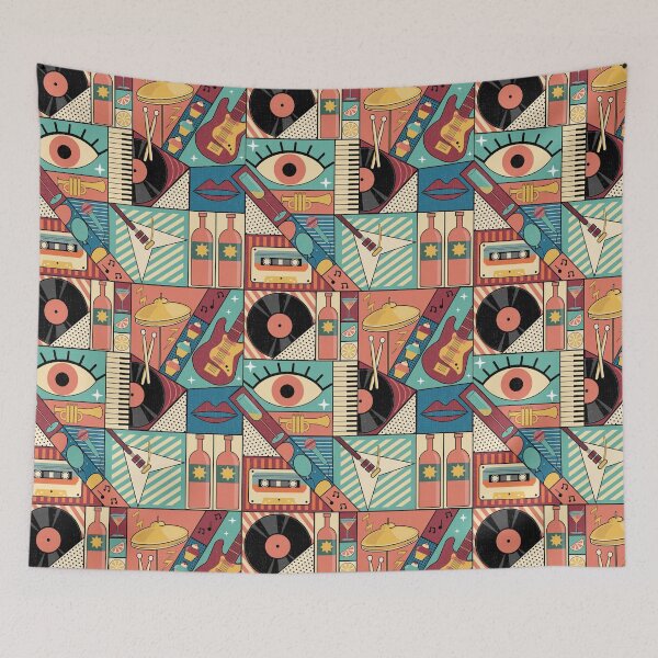 Item preview, Surreal retro comic billboard party designed and sold by chiara-de-david.