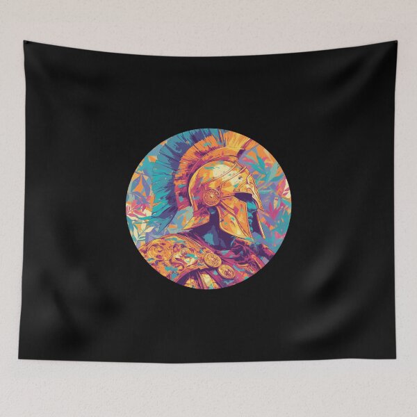 Item preview, Ancient greek warrior spartan designed and sold by SMARTKIT  DESIGNAGENCY.