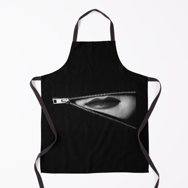 Item preview, Whispering Secrets: Female Lips on Black Background designed and sold by MisiuKolorowy.