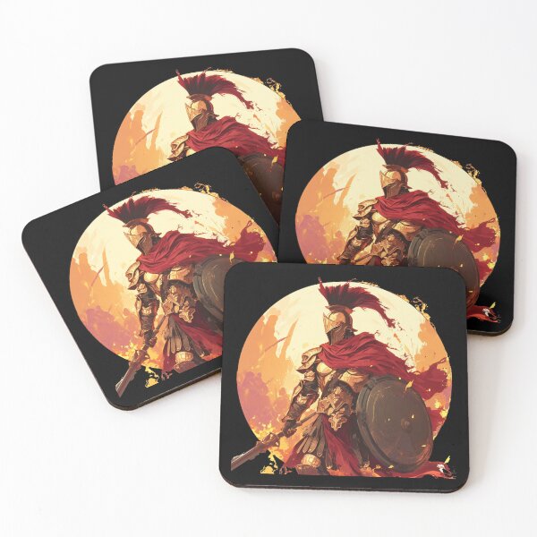 Item preview, Ancient greek warrior spartan designed and sold by SMARTKIT  DESIGNAGENCY.