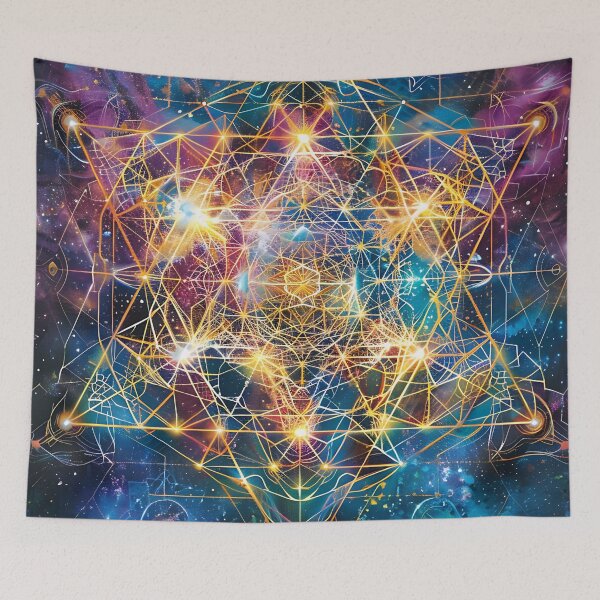 Item preview, Sacred Geometry Abstract Art designed and sold by Obsidian Ink by Wilshire.