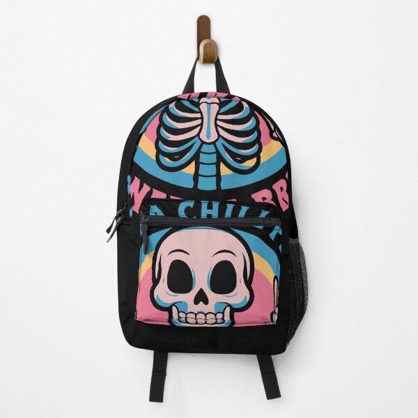 Item preview, Take a chill pill, you need a break - Funny Skeleton designed and sold by BobaTeeStore.