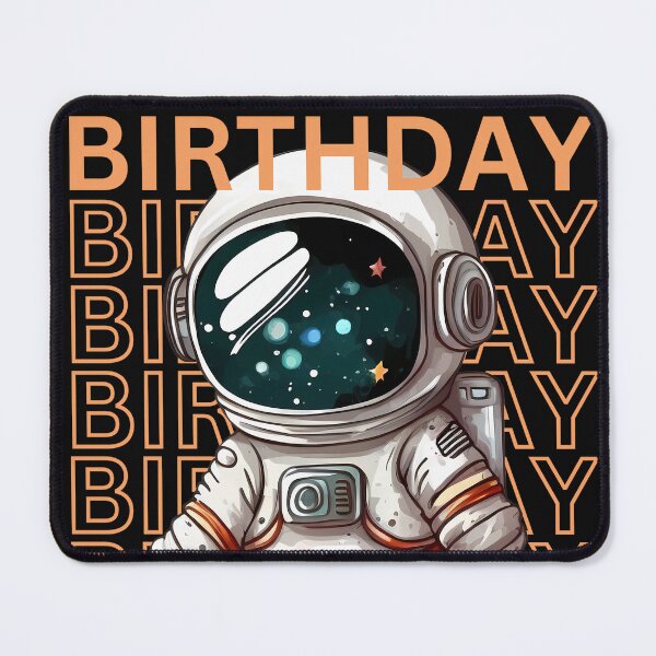 Item preview, Cute Astronaut Birthday Space Theme Birthday Kids Birthday Party Outfit, Cosmic Birthday Celebration Tee, Adorable Bday T-Shirt designed and sold by MTJ-Mushrooms.
