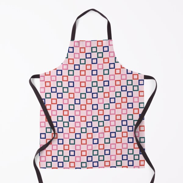 Item preview, Retro Boxes Print Pattern Orange Blue Pink Green designed and sold by VioletsnPansies.