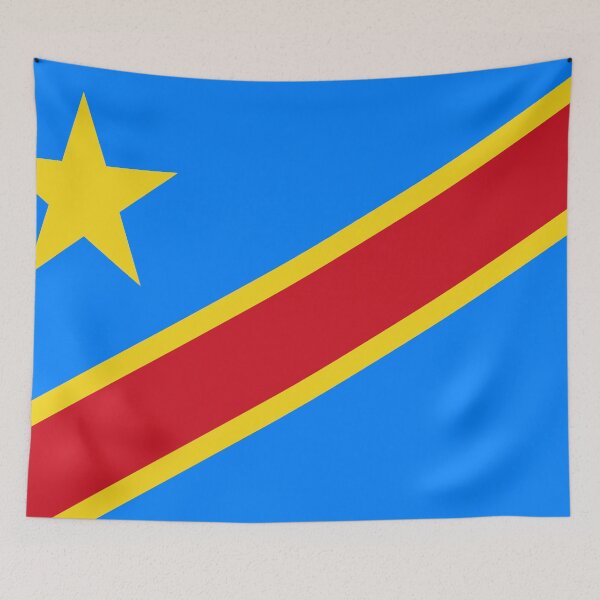 Item preview, Democratic Republic of The Congo Flag designed and sold by Candie-Shop.