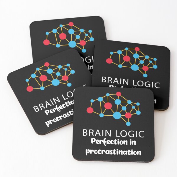 Item preview, Brain Logic Perfection in Procrastination Psychiatry designed and sold by PrntqTreasures.