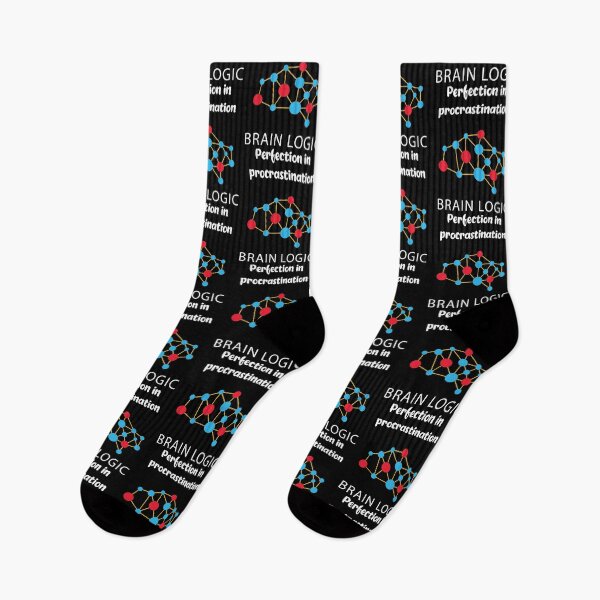 Item preview, Brain Logic Perfection in Procrastination Psychiatry designed and sold by Cheeky Drops.