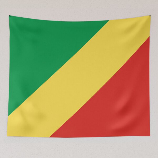 Item preview, The Republic of Congo Flag designed and sold by Candie-Shop.