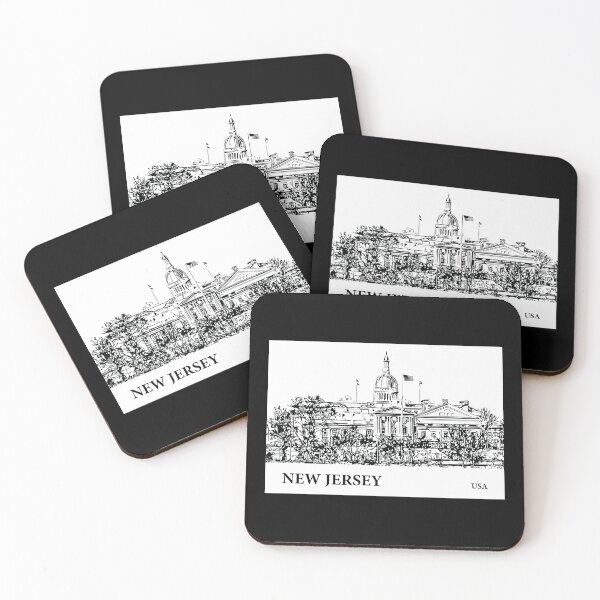 Item preview, New Jersey State USA designed and sold by Lakeric Cityscapes.