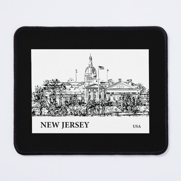 Item preview, New Jersey State USA designed and sold by Lakeric Cityscapes.