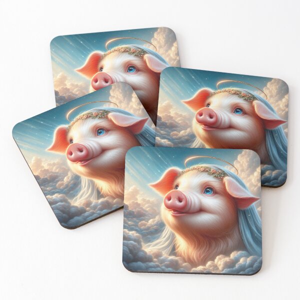 Item preview, Heavenly Swine designed and sold by Furbulous Faces.