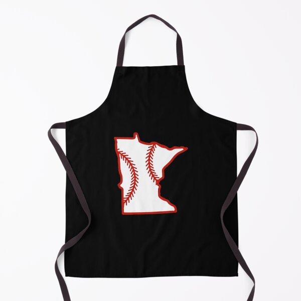 Item preview, Minnesota State Outline Baseball Stitch designed and sold by US States Merch.