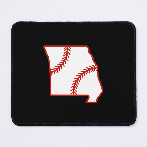 Item preview, Missouri State Outline Baseball Stitch designed and sold by US States Merch.