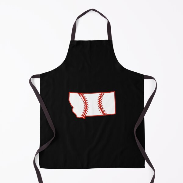 Item preview, Montana State Outline Baseball Stitch designed and sold by US States Merch.