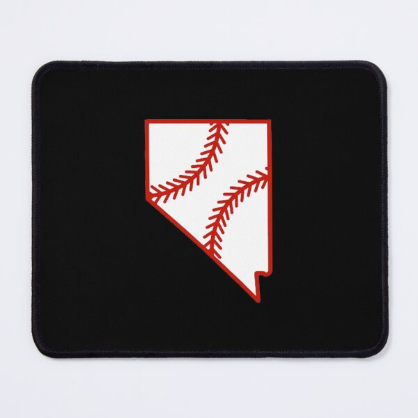 Item preview, Nevada State Outline Baseball Stitch designed and sold by US States Merch.