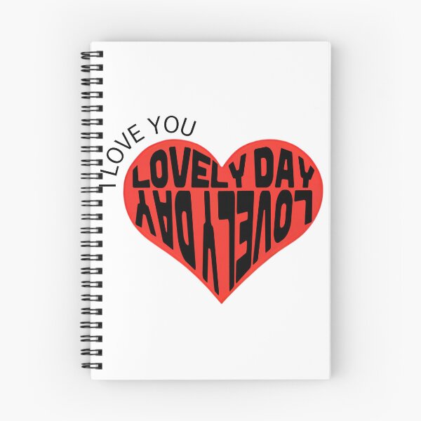 Item preview, i love you heart lovely day image  designed and sold by liebeu.